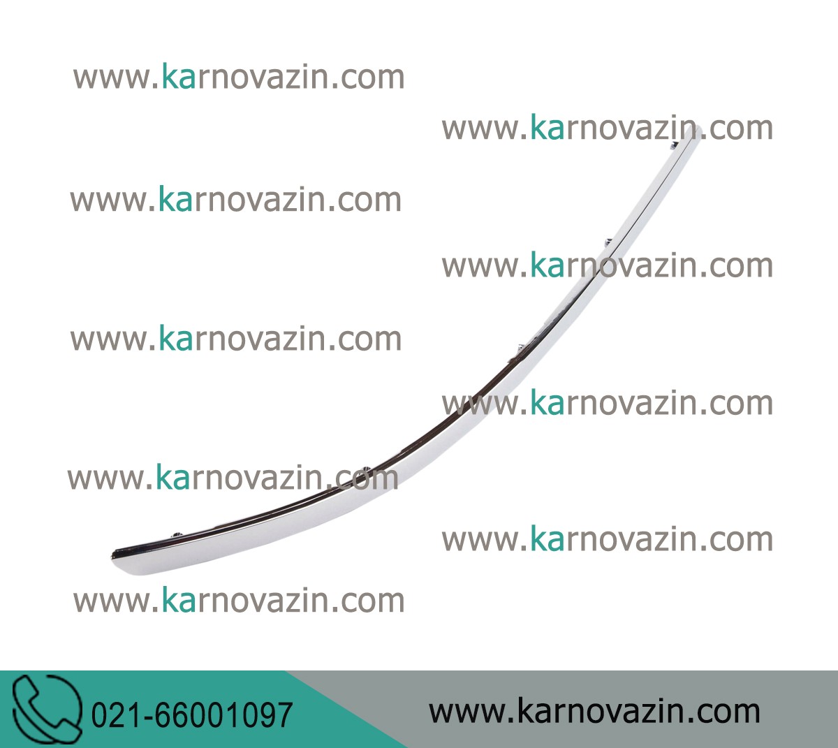 زه استیل راست سپر جلو مناسب برای خودروی هیوندای سوناتا