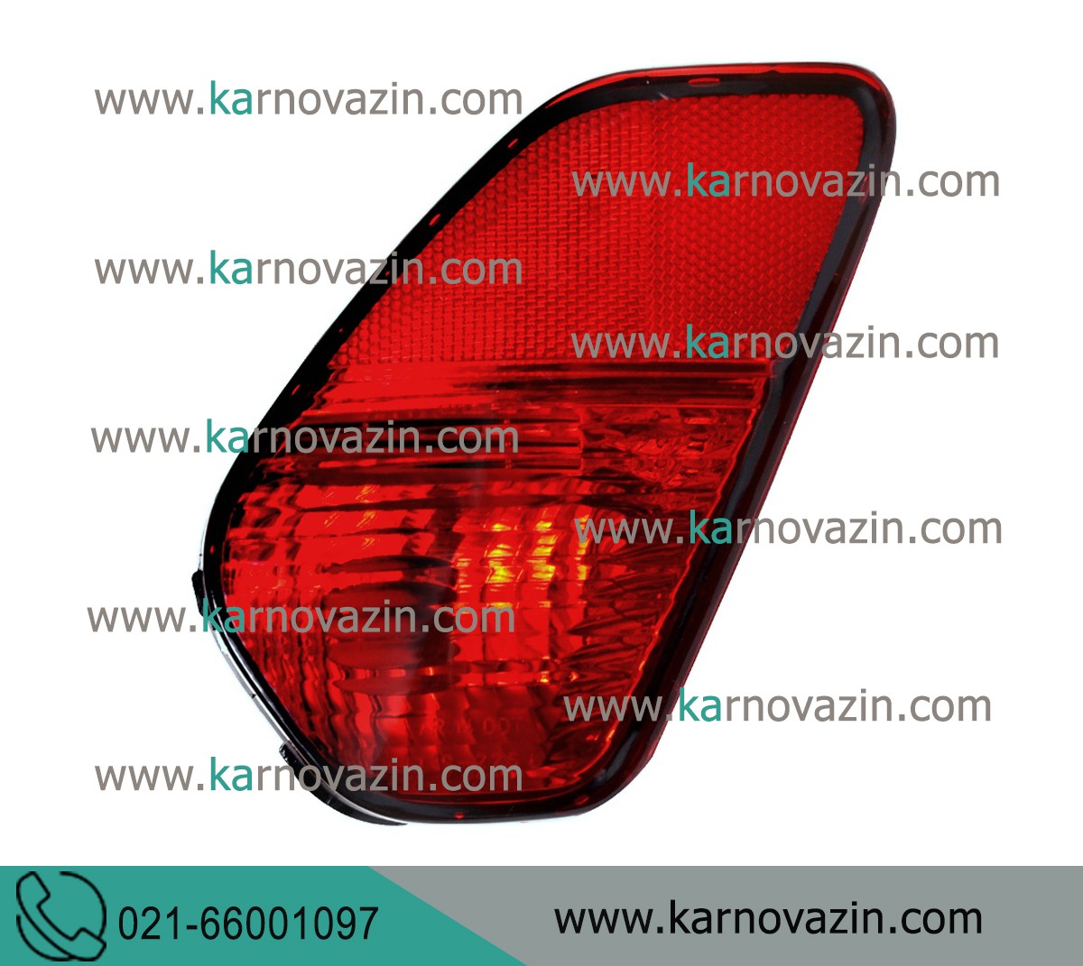 Full interior left taillight of Mitsubishi Outlander
