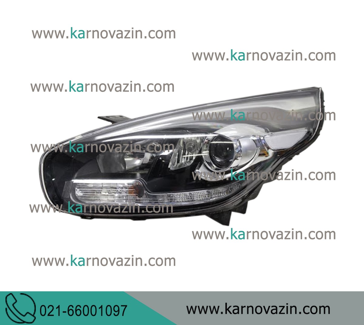چراغ جلو چپ مناسب برای خودروی کیا کارنز استیشن